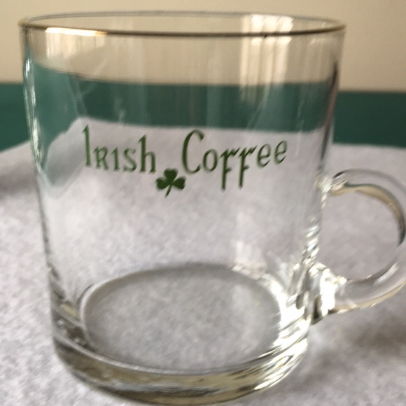 Set of 4 Irish Coffee glass mugs - Picture 3 of 4
